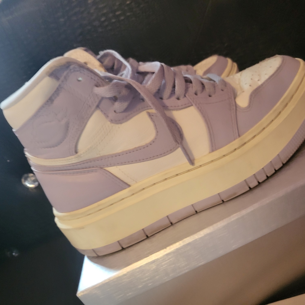Air Jordan 1 Elevate High Tops In Titanium Purple - Wmns Sz 7